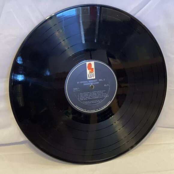 Roger Williams By Special Request-Vol.2 (Vinyl, 1967) Kapp Records KL-4 Good+ LP - Picture 7 of 12